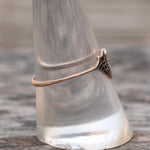 Vintage Sterling Spiderweb Band 9.5