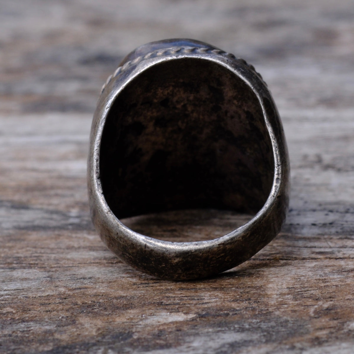 Vintage Sterling Tigers Eye Ring 7.75