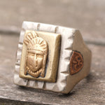 Vintage 1950’s Mexican Biker Ring 8