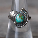 Vintage Sterling Turquoise Ring 7