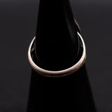 Vintage Sterling Coral Ring 6.75