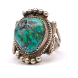 Vintage Sterling Turquoise Ring 6