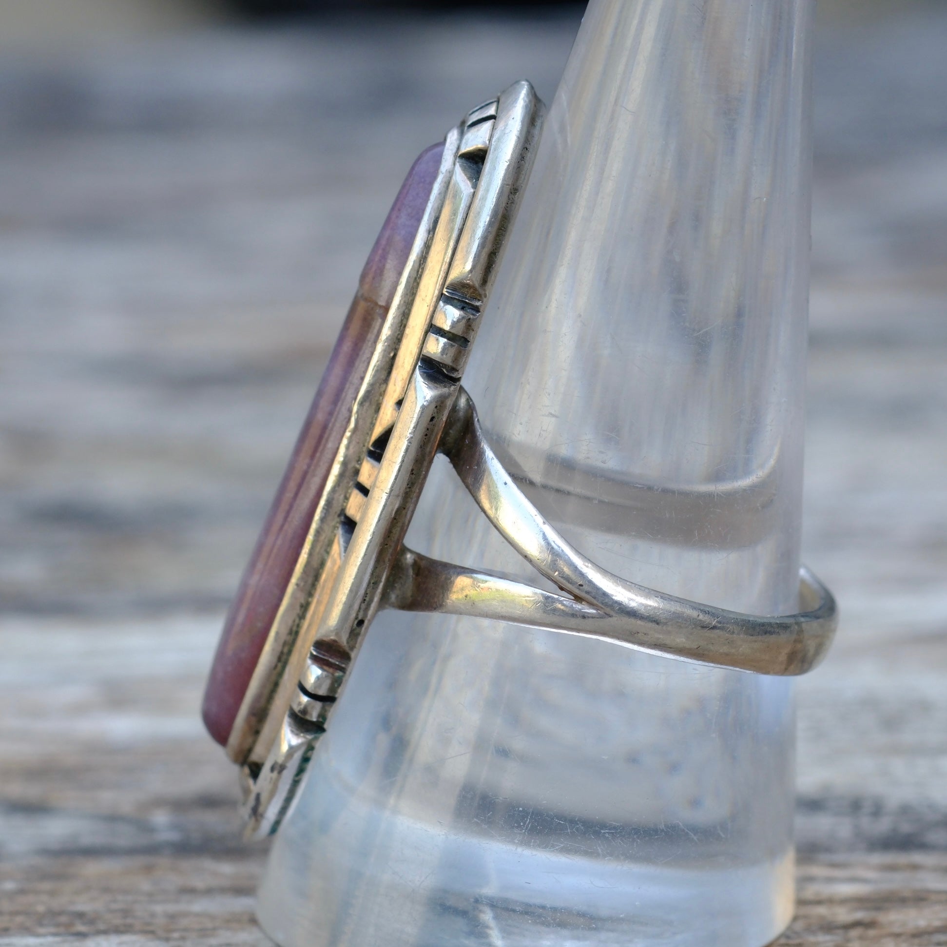 Vintage Sterling Chariote Ring 10