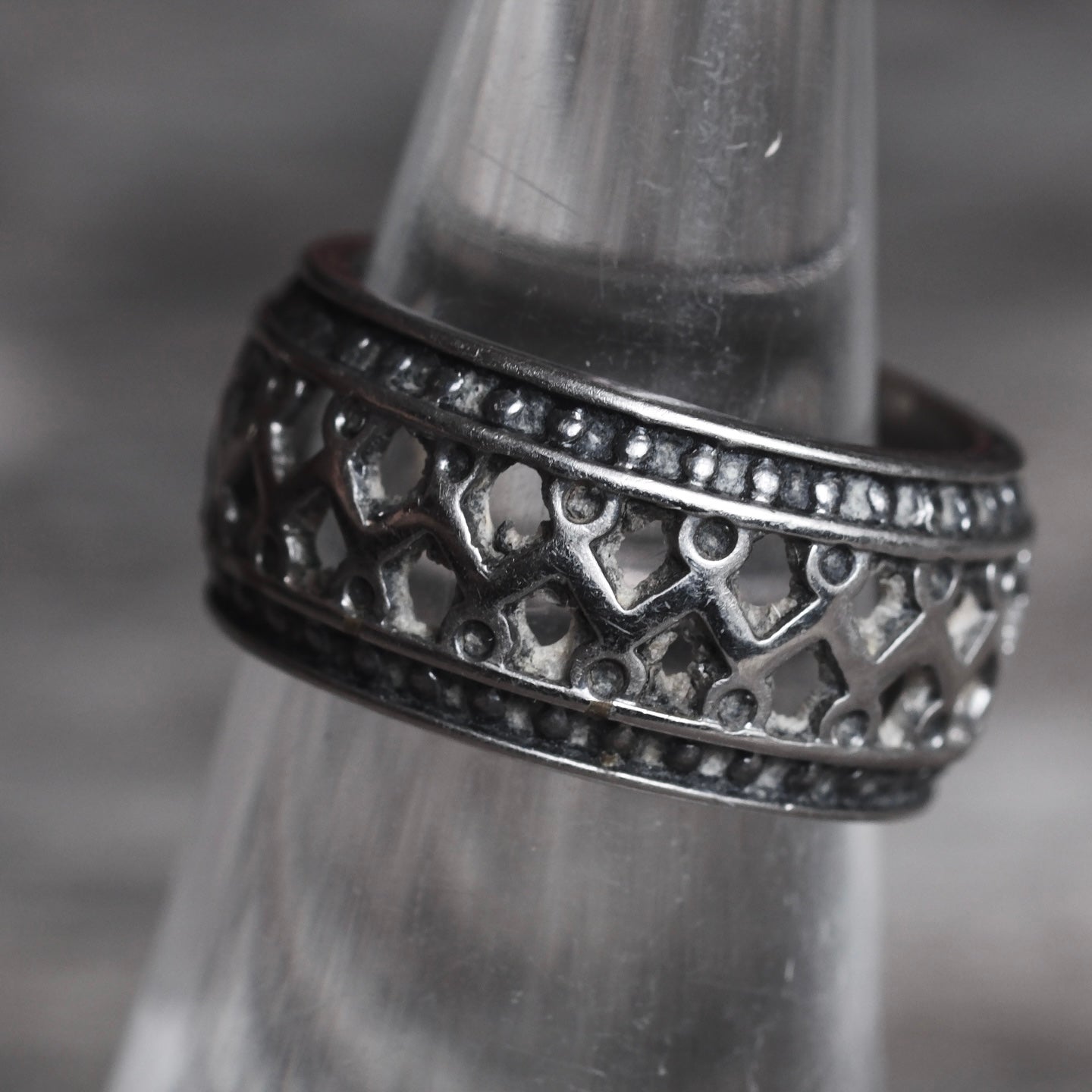 Vintage Sterling Silver Band Ring 6
