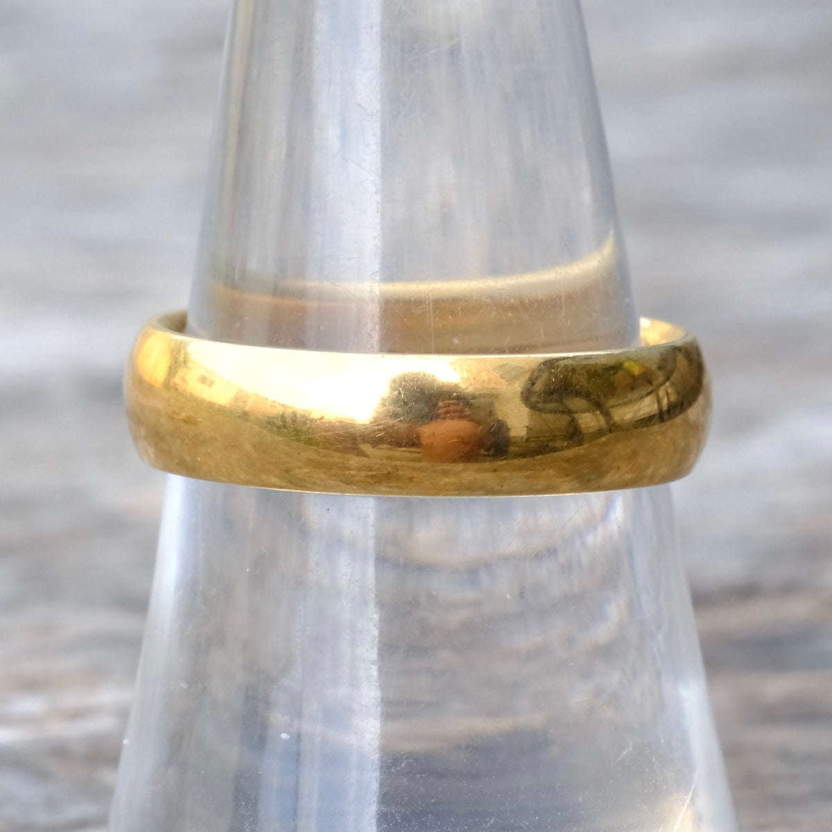 Vintage 14K Gold Band Ring 7.75
