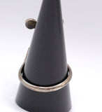 Vintage Sterling Turquoise Ring 9.75