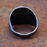 Vintage Sterling FLT ODD FELLOWS Signet Ring 7.5