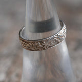 Vintage Sterling Silver Band 5.75