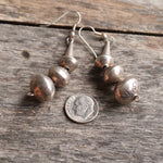 Vintage Sterling Beaded Dangle Earrings