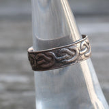 Vintage Sterling Silver Band 6