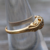 18K Gold Edwardian Old-Cut Diamond Ring 5.5