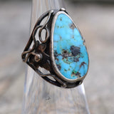 Vintage Sterling Turquoise Ring 5