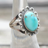 Vintage Sterling Turquoise Ring 5