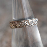 Vintage Sterling Silver Band 5.75