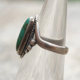 Vintage Sterling Turquoise Ring 5