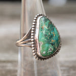 Vintage Sterling Turquoise Ring 6.25