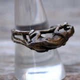 Vintage Sterling Panther Ring 9