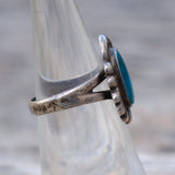 Vintage Sterling Turquoise Ring 6
