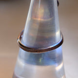 Vintage Sterling Turquoise Ring 7.75