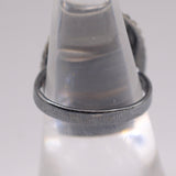 Vintage Sterling Turquoise Roper Ring 6.5