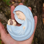 Vintage Chalkware Mary