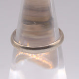 Vintage Sterling 2-Stone Coral Ring 4.5