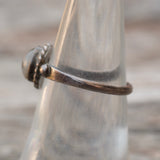 Vintage Sterling Zuni Sunface Ring 6.5