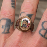 Vintage 1950’s Mexican Biker Ring 11.25
