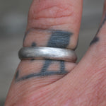 Vintage Sterling Silver Band 6