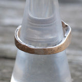 Vintage Sterling Turquoise Inlay Band 7.75