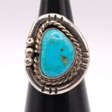 Vintage Sterling Turquoise Ring 6