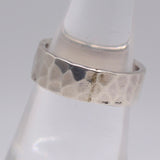 Vintage Sterling Silver Textured Band 5.5