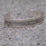 Vintage Sterling Silver Textured Cuff