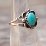 Vintage Sterling Turquoise Ring 5