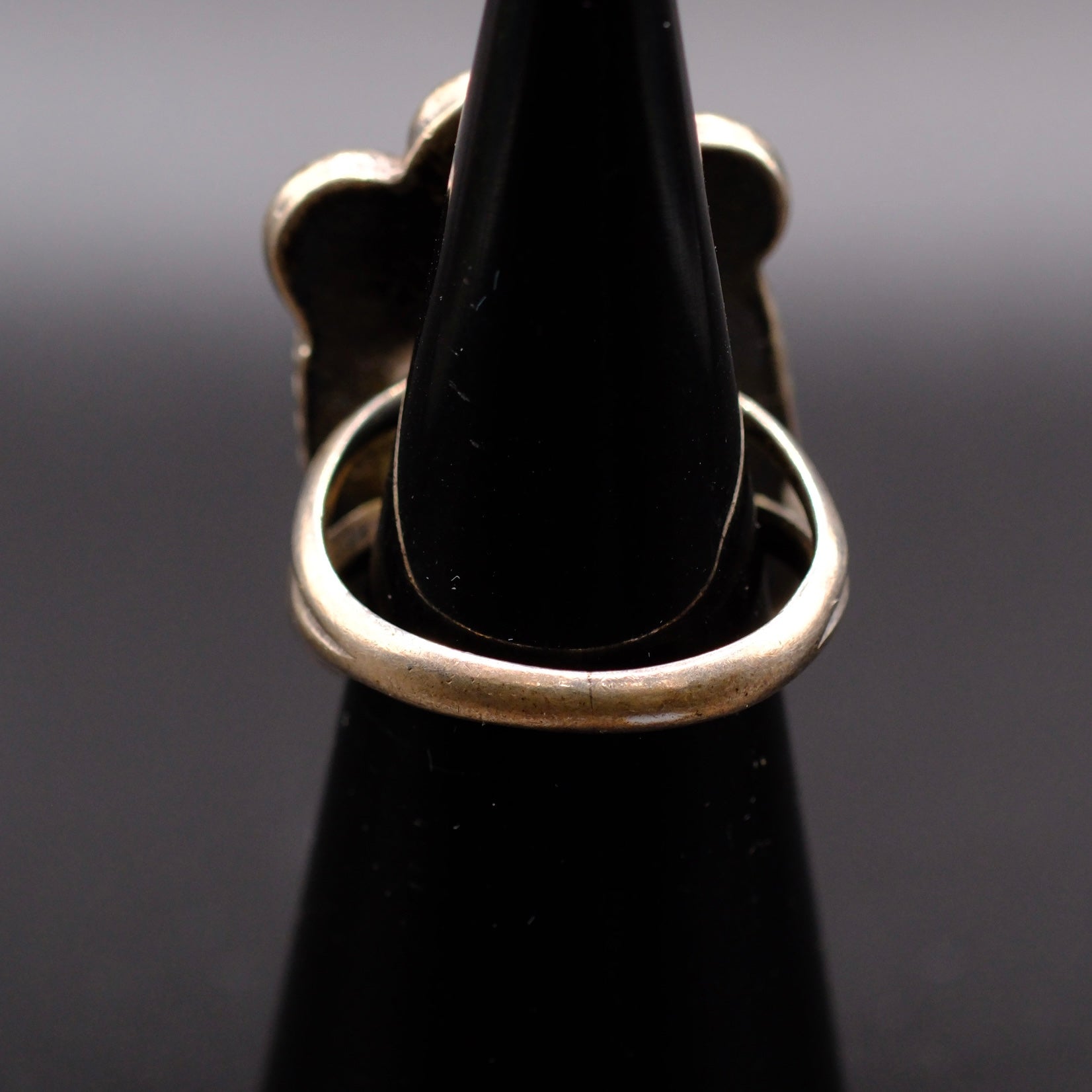 Vintage Sterling Turquoise Ring 5.25