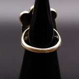 Vintage Sterling Turquoise Ring 5.25