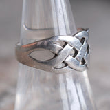 Vintage Sterling Silver Braided Band 8