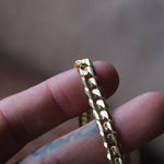 Vintage 14K Gold Cuban Bracelet