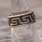 Vintage Sterling Silver Band 7