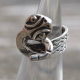 Vintage Sterling Silver Snake RIng 4