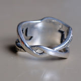 Vintage Sterling Harley Davidson Ring 8.75