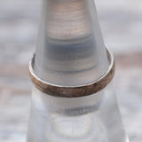 Vintage Sterling Inlay Ring 6.75