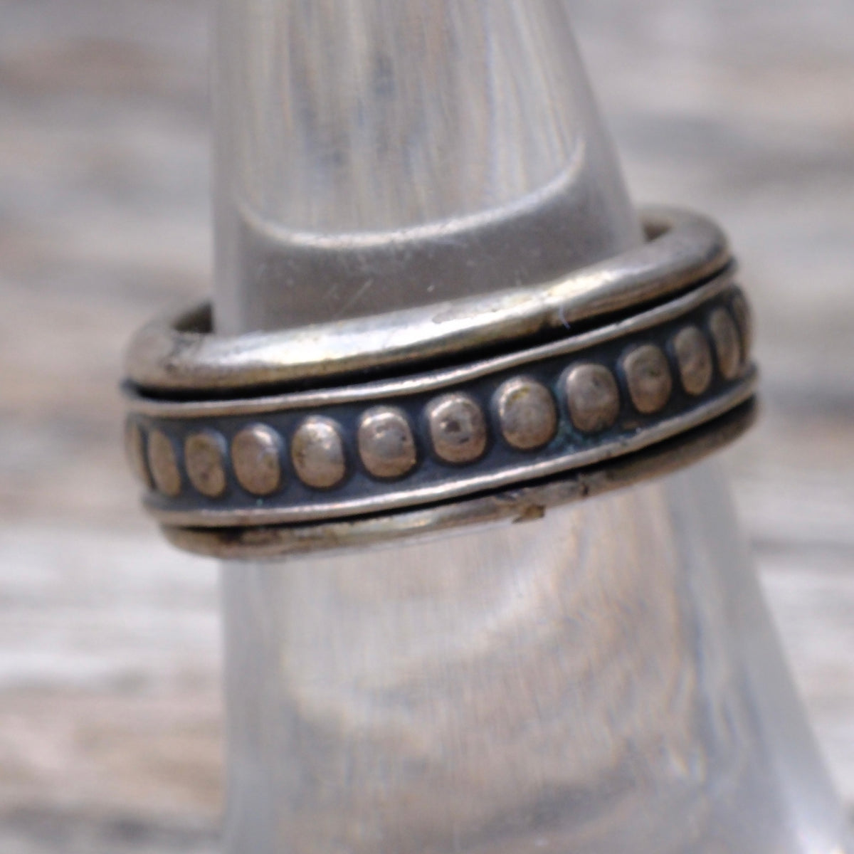 Vintage Sterling Silver Band Ring 7