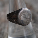 Vintage Sterling Silver Eagle Signet Ring 7.75