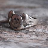Vintage Sterling Mickey Mouse Ring 4.25