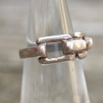 Vintage Sterling Silver Chain Band 5.5