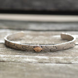 Vintage Sterling Harley Davidson Logo Cuff