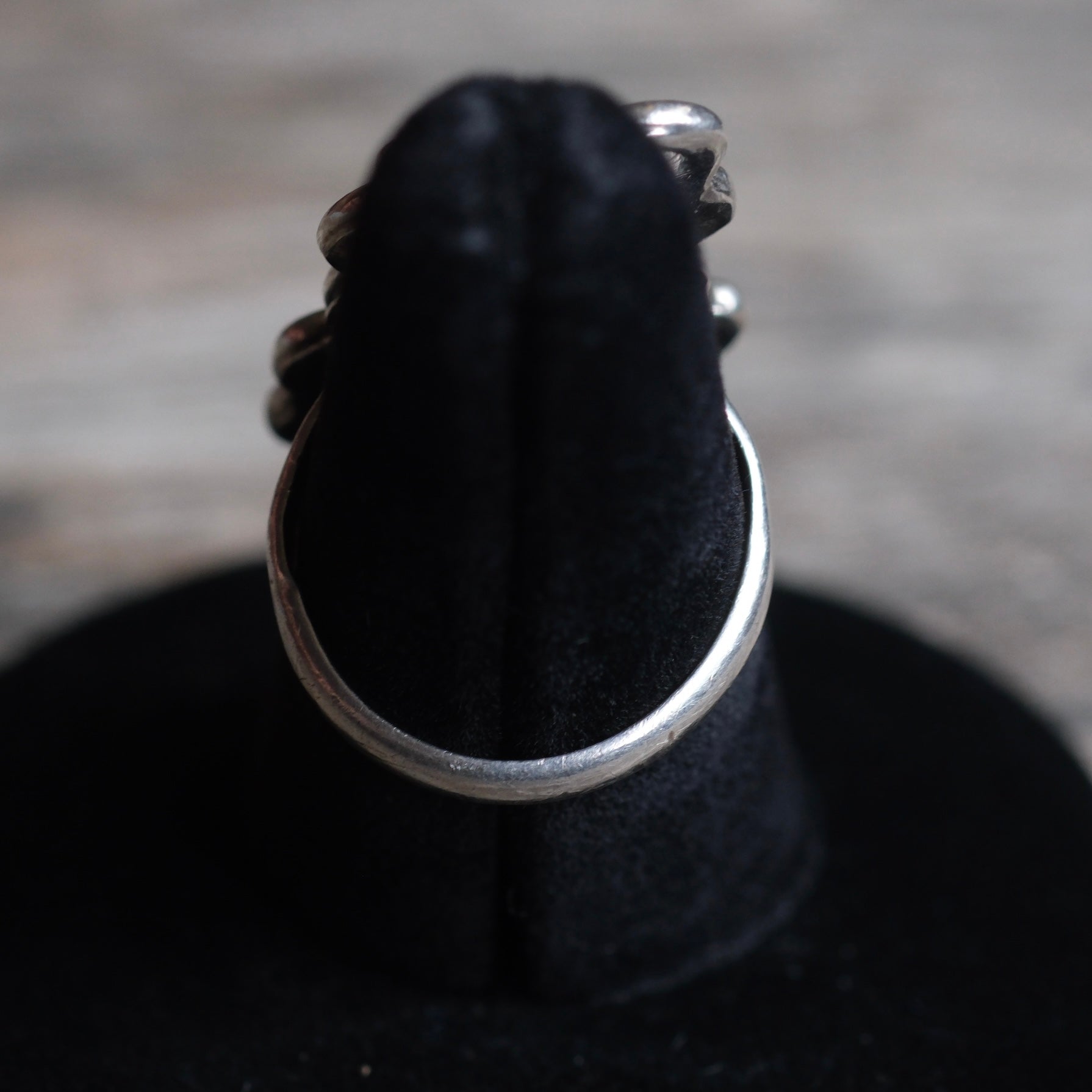 Vintage Sterling Turquoise and Coral Ring 6.25