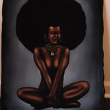 Nudie Babe Black Velvet Painting