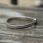 Vintage Sterling Sodalite Cuff